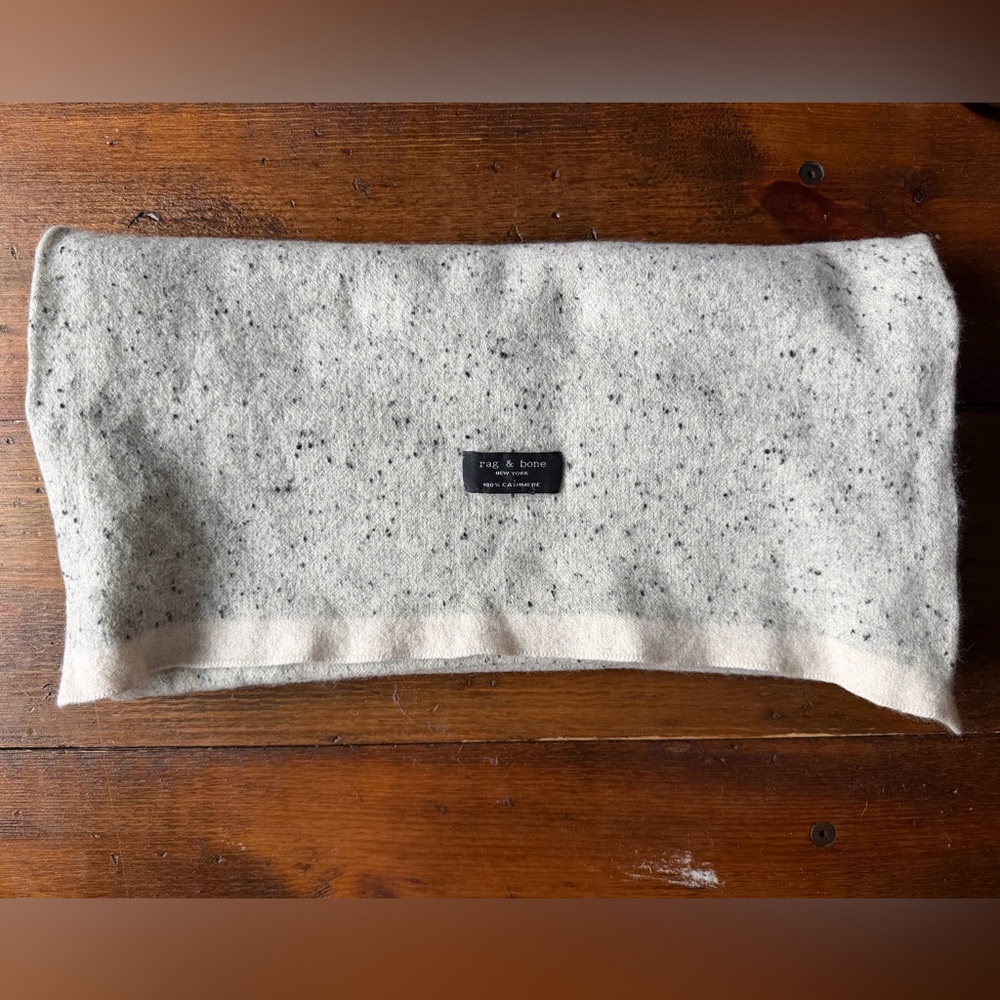Rag & Bone Tamara Speckled Cashmere Scarf